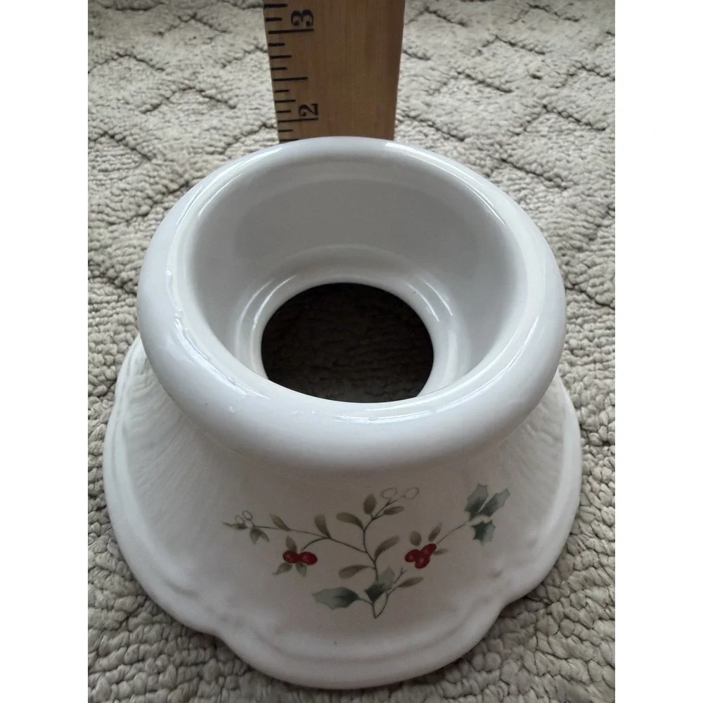 PFALTZGRAFF WINTERBERRY VOTIVE CANDLEHOLDER
